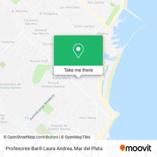 Profesores-Barili Laura Andrea map