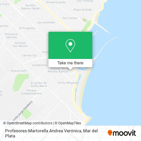 Profesores-Martorella Andrea Verónica map