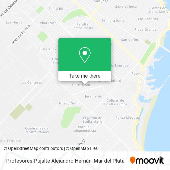 Profesores-Pujalte Alejandro Hernán map