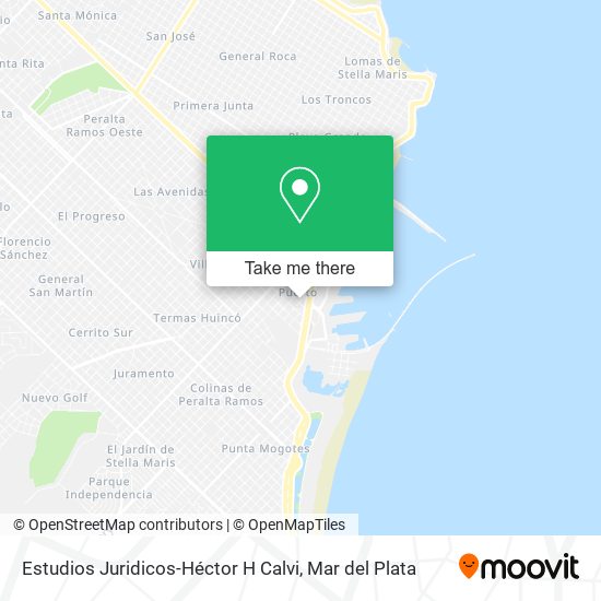 Estudios Juridicos-Héctor H Calvi map