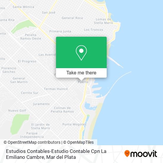 Estudios Contables-Estudio Contable Cpn La Emiliano Cambre map