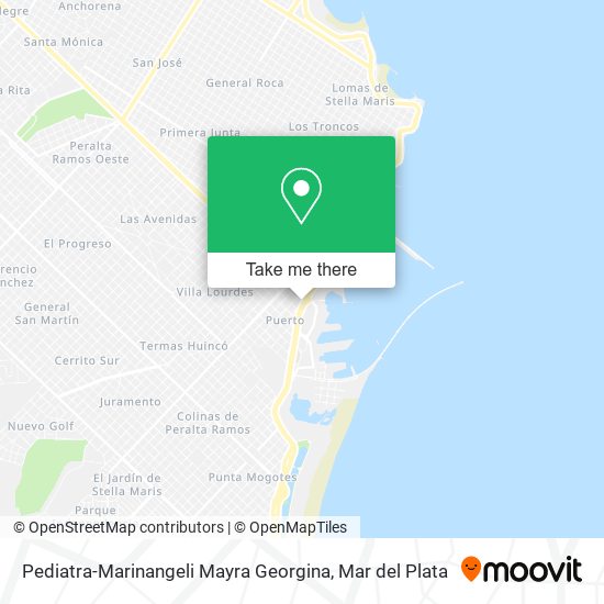 Pediatra-Marinangeli Mayra Georgina map