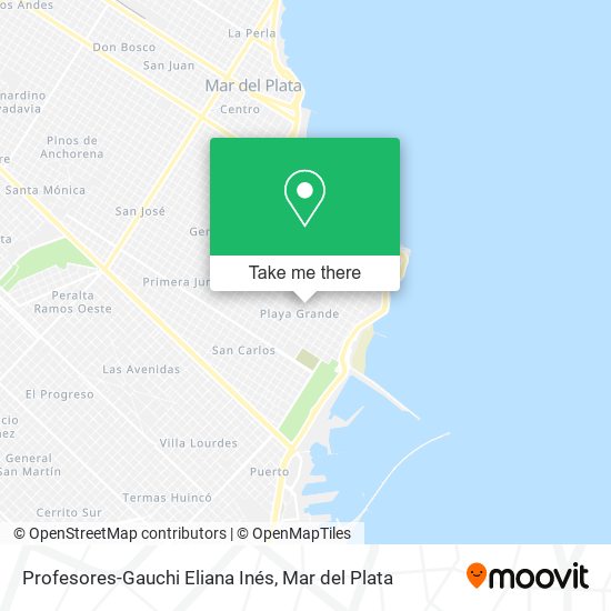 Profesores-Gauchi Eliana Inés map