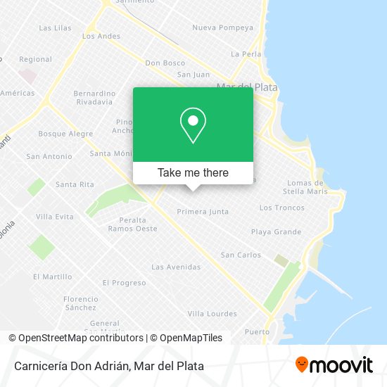 Carnicería Don Adrián map