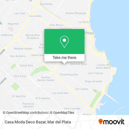 Casa Moda Deco Bazar map