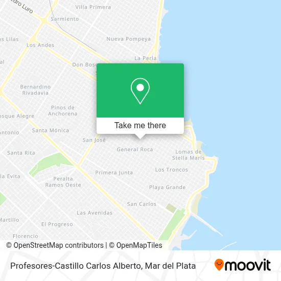 Profesores-Castillo Carlos Alberto map