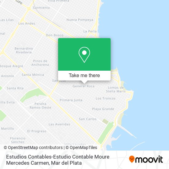 Estudios Contables-Estudio Contable Moure Mercedes Carmen map