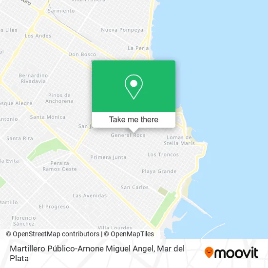 Martillero Público-Arnone Miguel Angel map