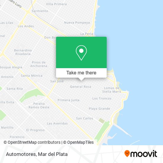 Mapa de Automotores