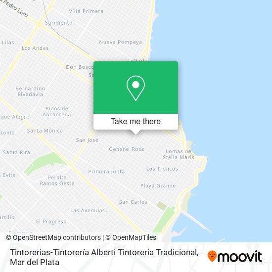 Tintorerias-Tintorería Alberti Tintoreria Tradicional map