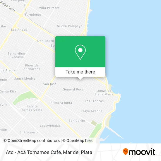 Atc - Acá Tomamos Café map