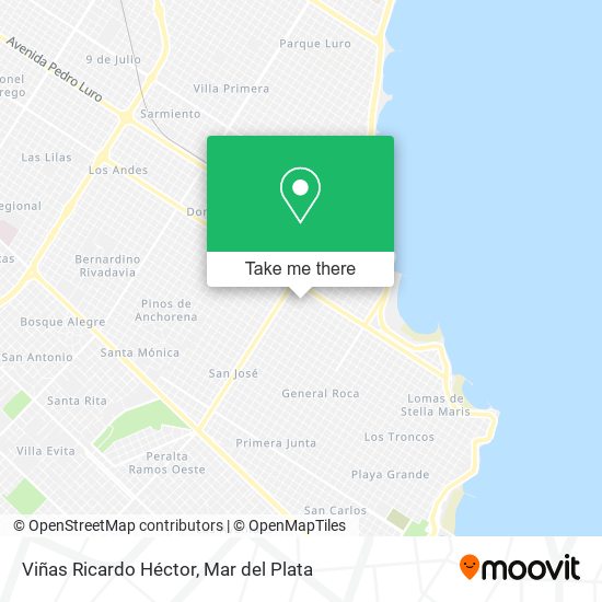 Viñas Ricardo Héctor map