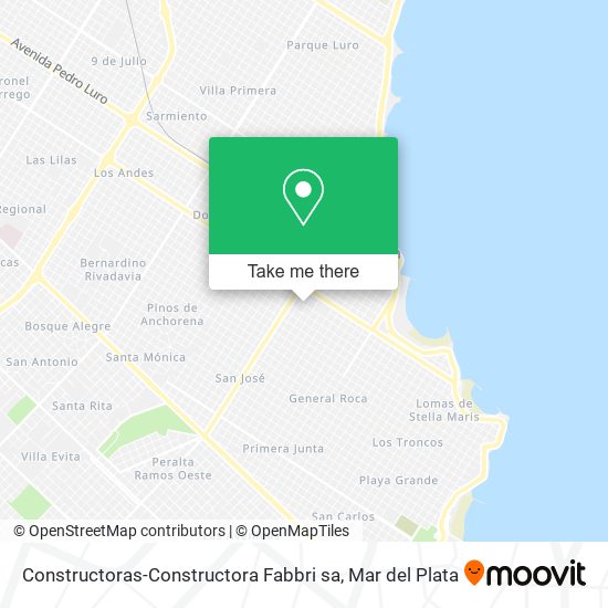 Mapa de Constructoras-Constructora Fabbri sa