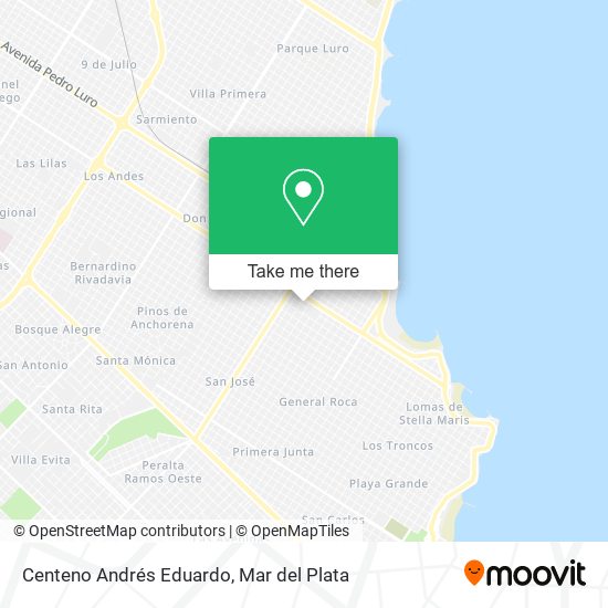 Mapa de Centeno Andrés Eduardo