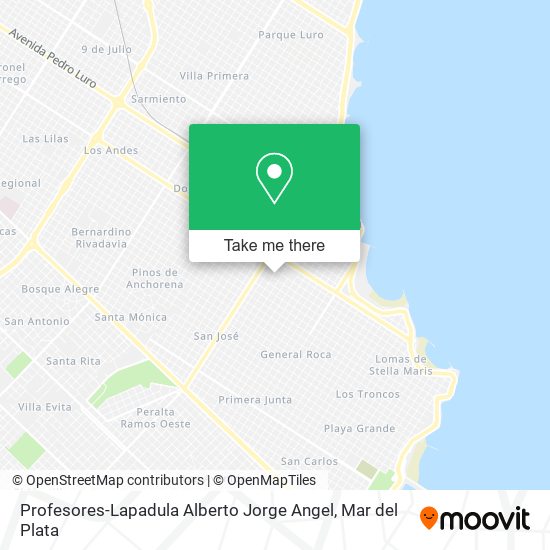 Mapa de Profesores-Lapadula Alberto Jorge Angel