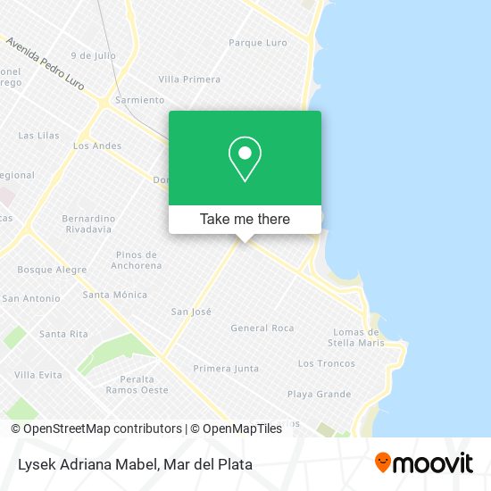 Mapa de Lysek Adriana Mabel