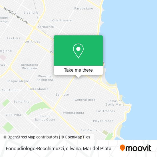 Fonoudiologo-Recchimuzzi, silvana map