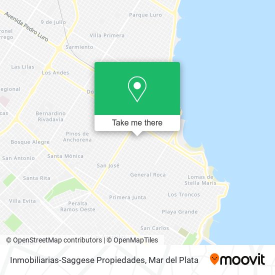 Inmobiliarias-Saggese Propiedades map