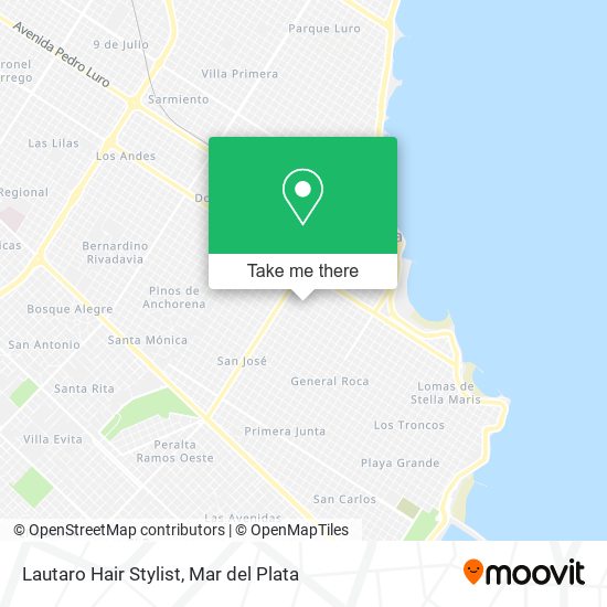 Lautaro Hair Stylist map