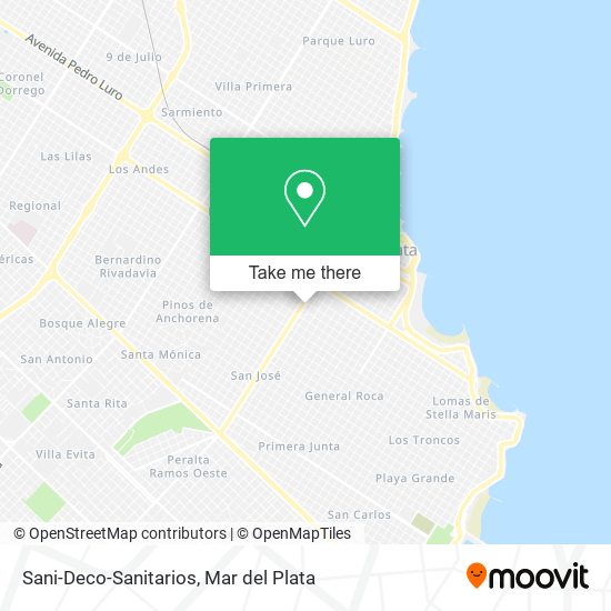 Sani-Deco-Sanitarios map