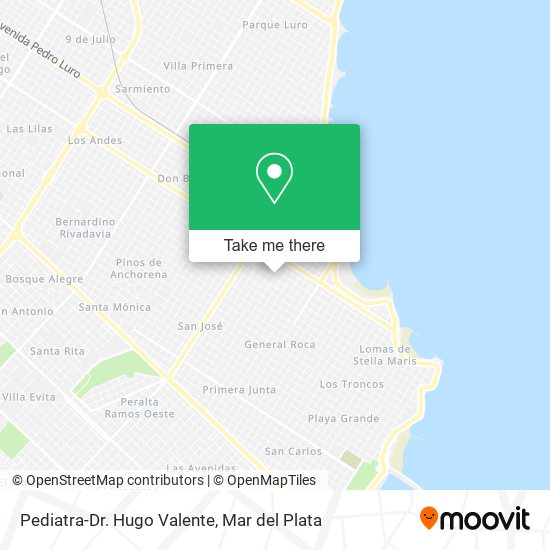 Pediatra-Dr. Hugo Valente map