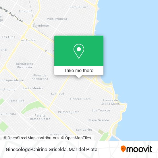 Ginecólogo-Chirino Griselda map