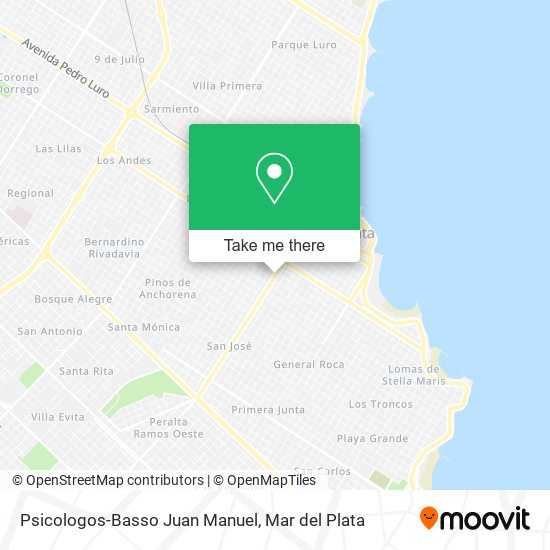 Psicologos-Basso Juan Manuel map