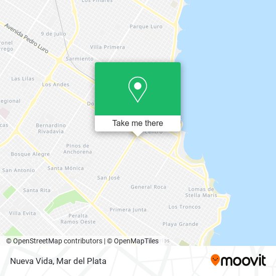 Mapa de Nueva Vida