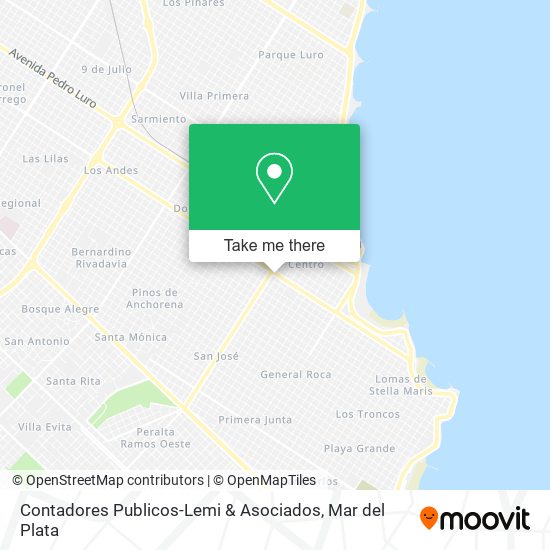 Contadores Publicos-Lemi & Asociados map