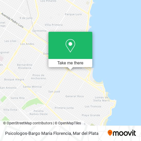 Psicologos-Bargo Maria Florencia map