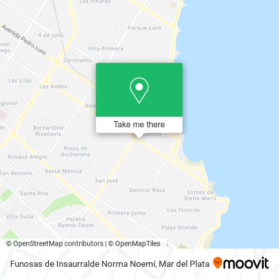 Funosas de Insaurralde Norma Noemí map