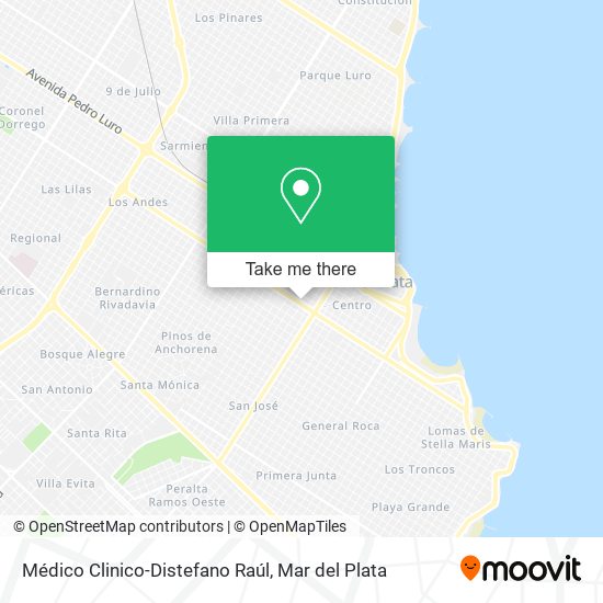 Médico Clinico-Distefano Raúl map