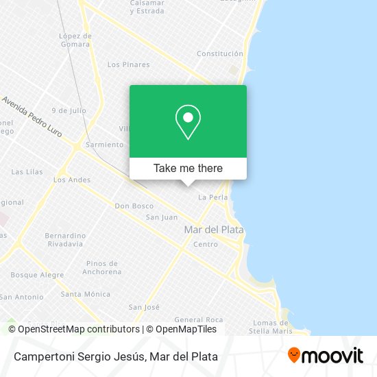 Campertoni Sergio Jesús map