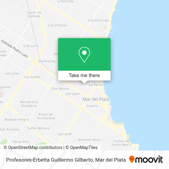 Profesores-Erbetta Guillermo Gilberto map