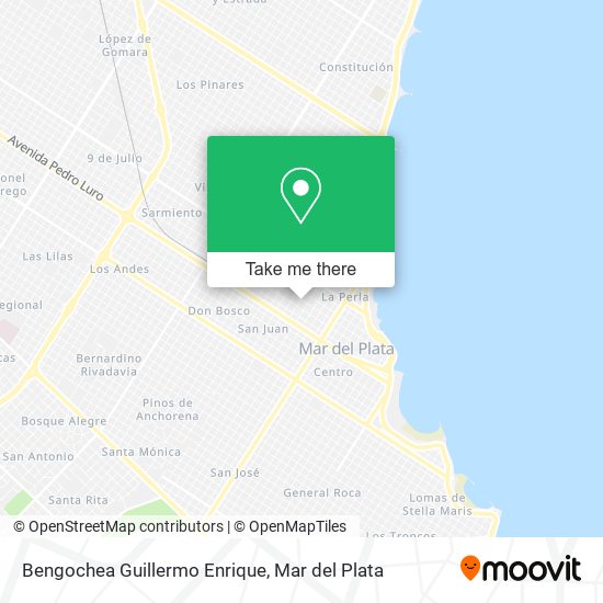 Bengochea Guillermo Enrique map