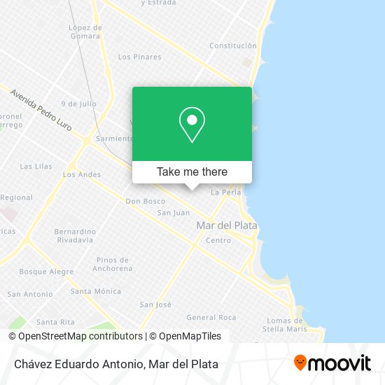 Chávez Eduardo Antonio map