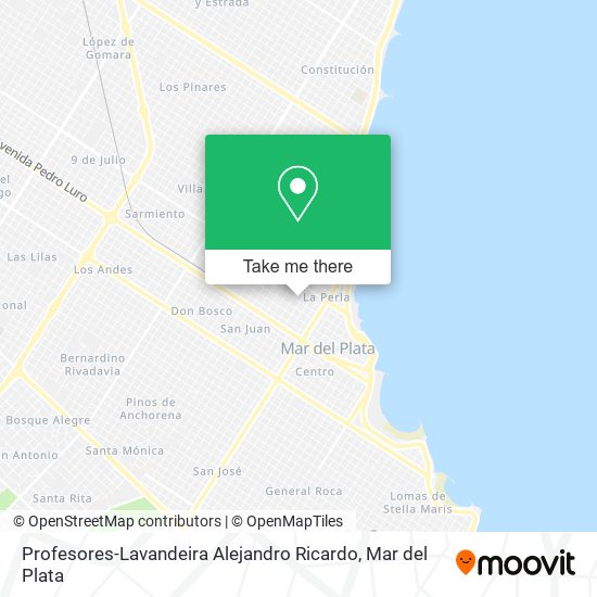 Mapa de Profesores-Lavandeira Alejandro Ricardo