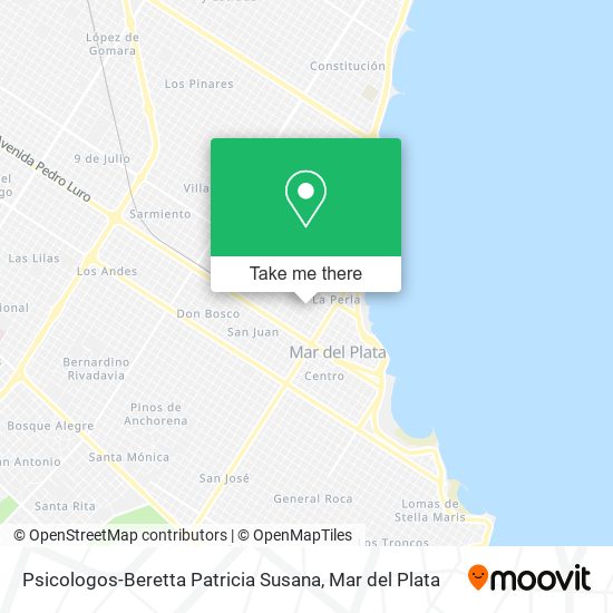Psicologos-Beretta Patricia Susana map