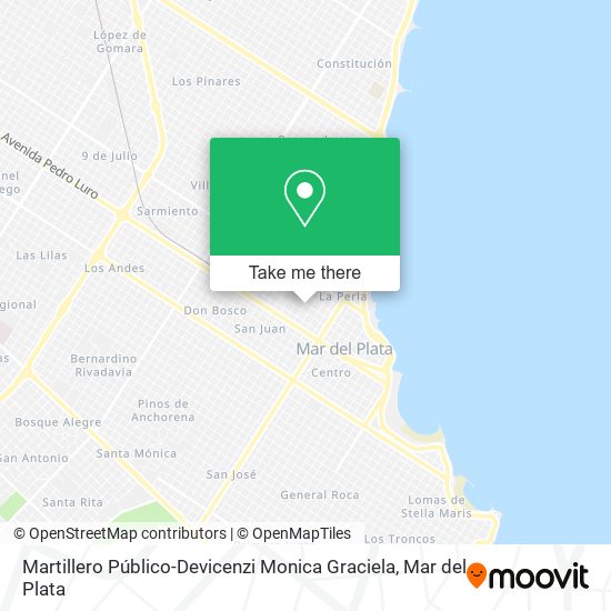 Martillero Público-Devicenzi Monica Graciela map