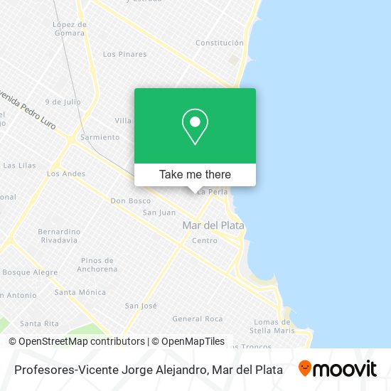 Profesores-Vicente Jorge Alejandro map