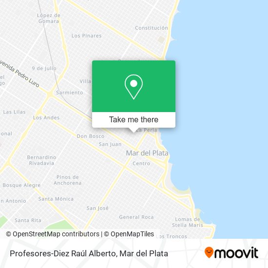 Mapa de Profesores-Diez Raúl Alberto