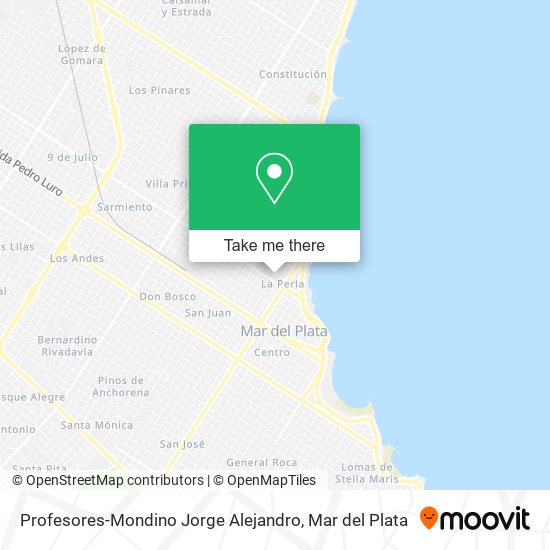Profesores-Mondino Jorge Alejandro map
