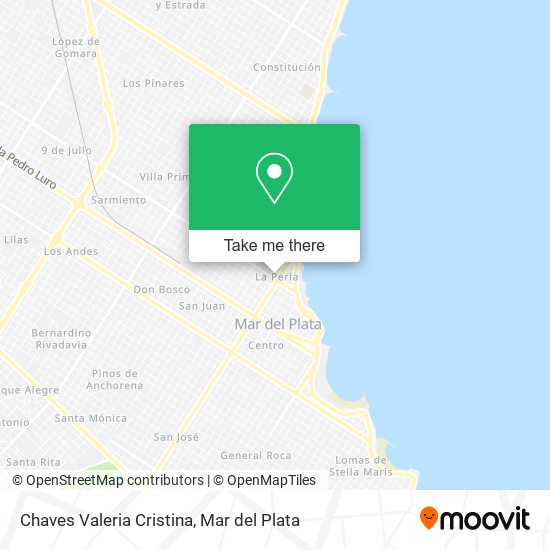 Chaves Valeria Cristina map