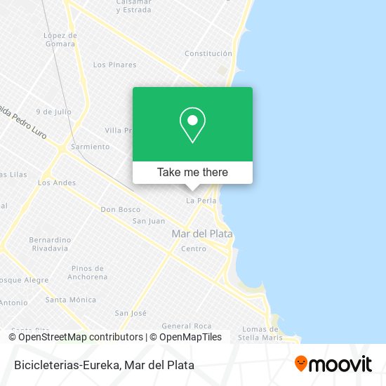 Mapa de Bicicleterias-Eureka