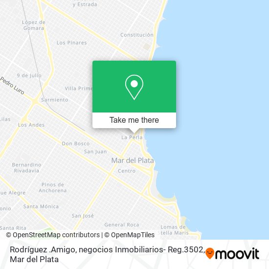 Rodríguez .Amigo, negocios Inmobiliarios- Reg.3502 map