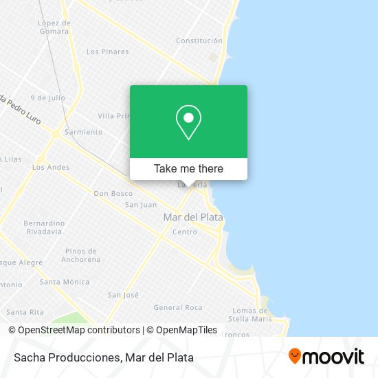 Mapa de Sacha Producciones
