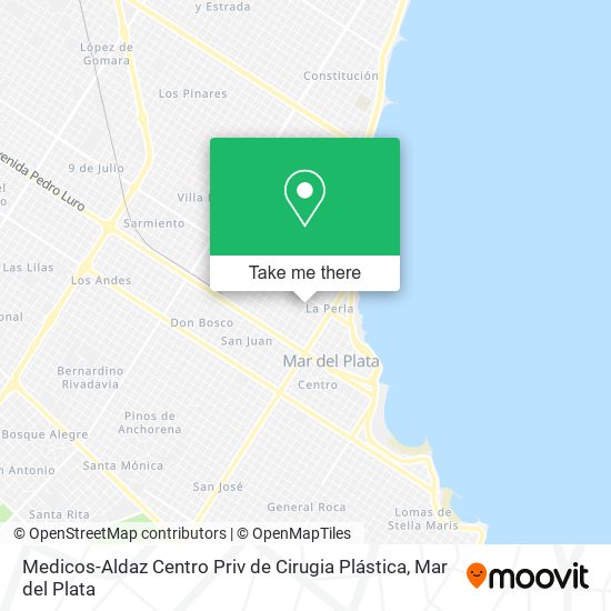 Medicos-Aldaz Centro Priv de Cirugia Plástica map