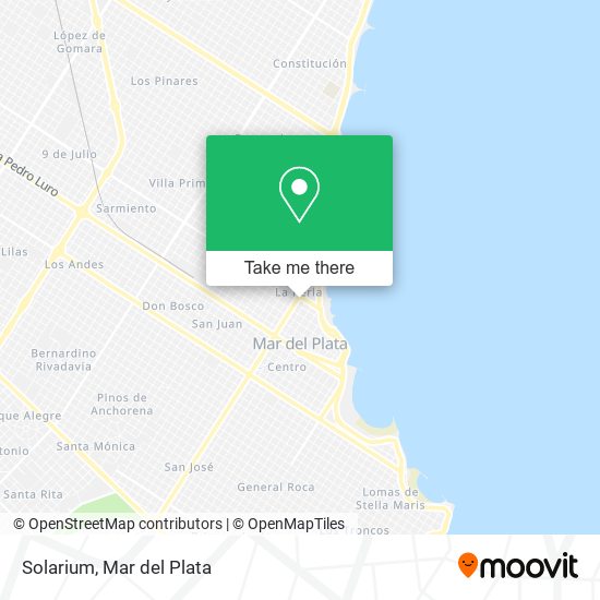 Mapa de Solarium