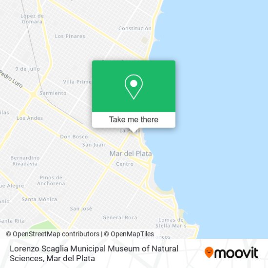Lorenzo Scaglia Municipal Museum of Natural Sciences map