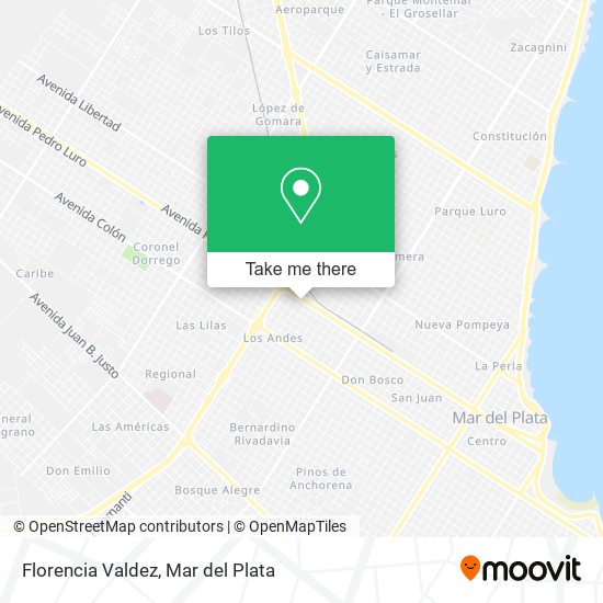 Florencia Valdez map